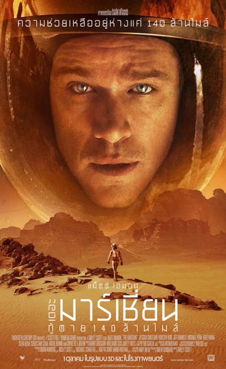 ดูหนังออนไลน์ The Martian (2015) เดอะมาร์เชียนกู้ตาย140ล้านไมล์